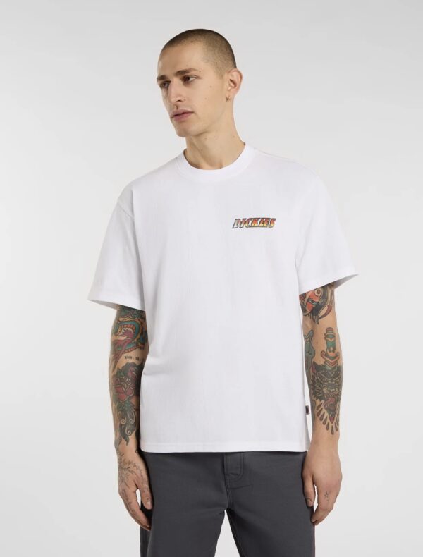 DIKIESCamiseta"NASHPORT PIT CREW  SS TEE"color blanco