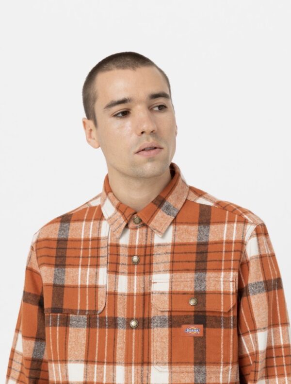 DIKIES Sobrecamisa " NIMMONS LS BOMBAY BROWN " color marron