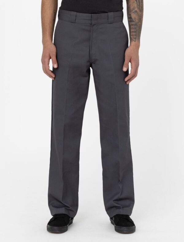 DIKIES Pantalon " 874 Work Pant Rec " color gris oscuro
