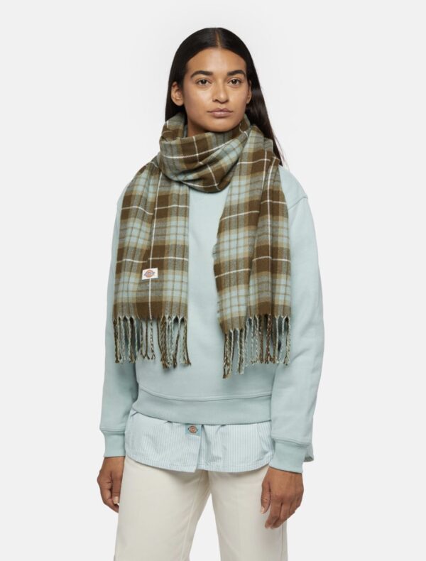 DIKIES Bufanda " STEVENSVILLE SCARF WHITECAP GRAY "