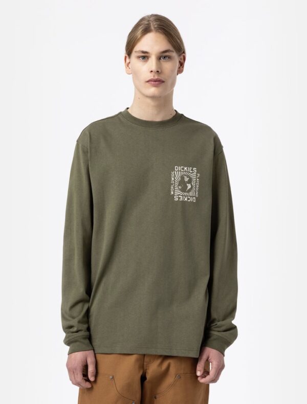 DIKIES Camiseta " Marbury " color verde militar