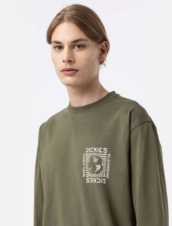 DIKIES Camiseta " Marbury " color verde militar