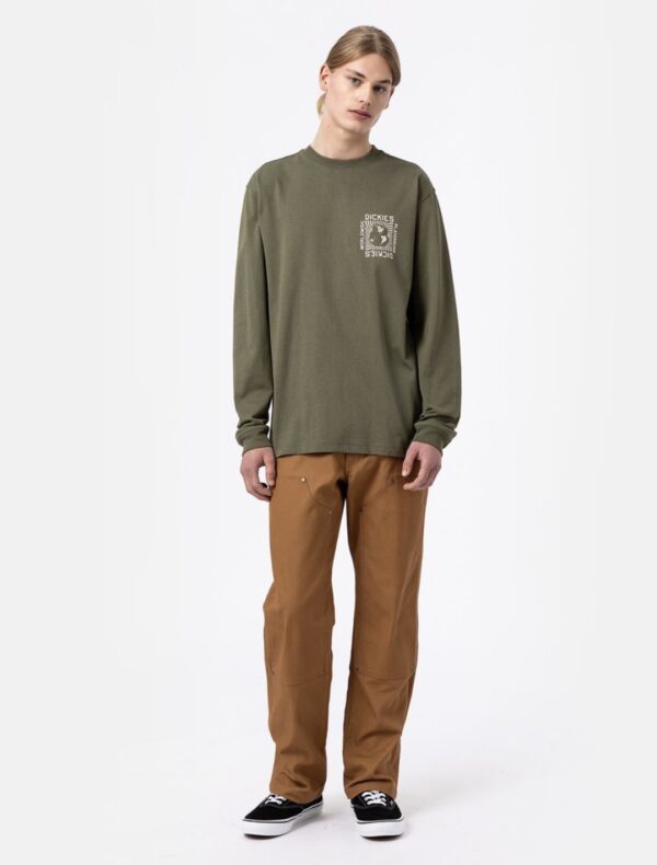 DIKIES Camiseta " Marbury " color verde militar