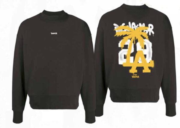 DISCLAIMERSudadera Palmera color negro