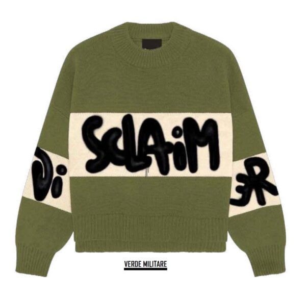 DISCLAIMERJersey punto logo color verde