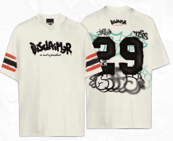 DISCLAIMERCamiseta 29 color crudo