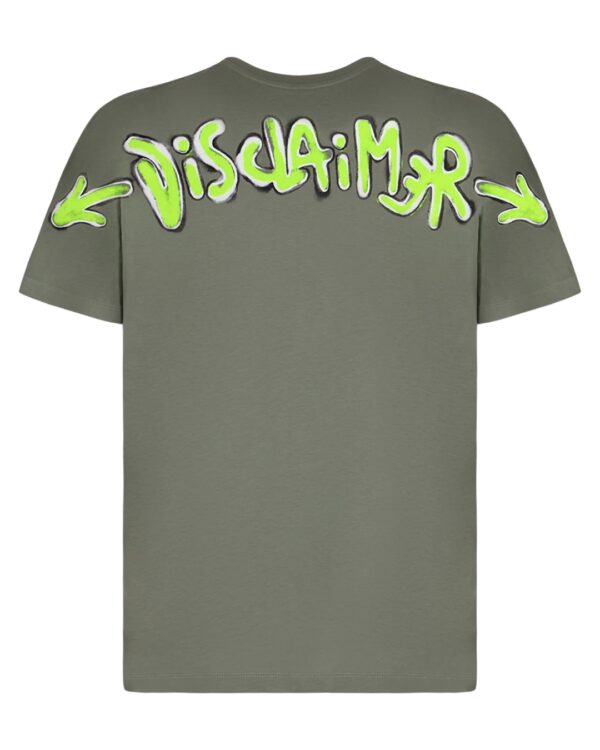 DISCLAIMERCamiseta logo basica color verde