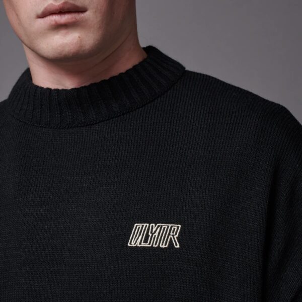 DOLLY NOIR Jersey " BLUE DRAGON SWEATER BLACK " color negro