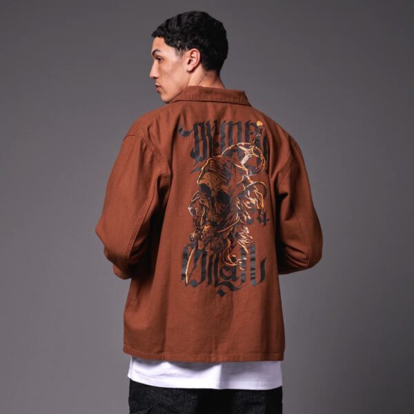 DOLLY NOIR Chaqueta " DESERT SKULL SITE JACKET " color beige