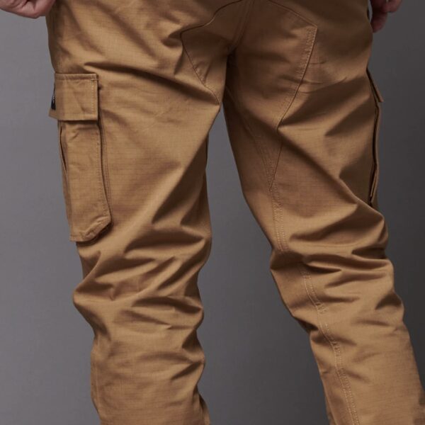 DOLLY NOIR Pantalon " COTTON RIPSTOP EASY CARGO PANTS " color beige