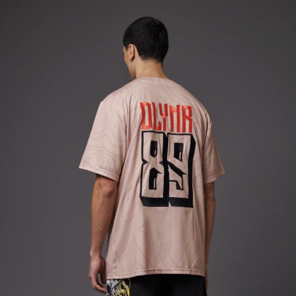 DOLLY NOIR Camisa " GOAT DUNE BASEBALL SHIRT " color beige