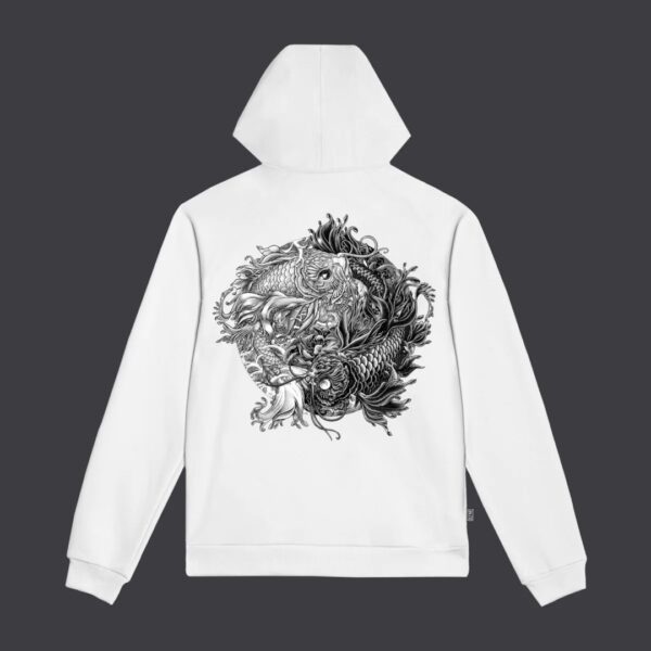 DOLLY NOIR Sudadera " TAO HOODIE WHITE " color blanco
