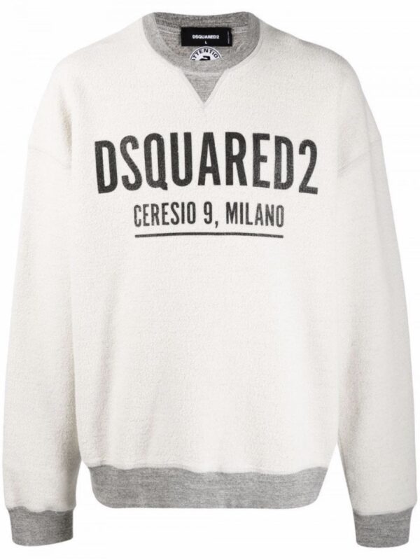 DSQUARED2 Sudadera " Logo Sweatshirt " color gris