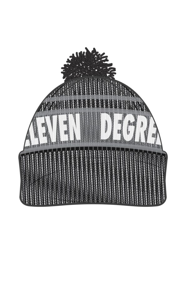 11 DEGREES Gorro " Branded Booble Hat " color negro