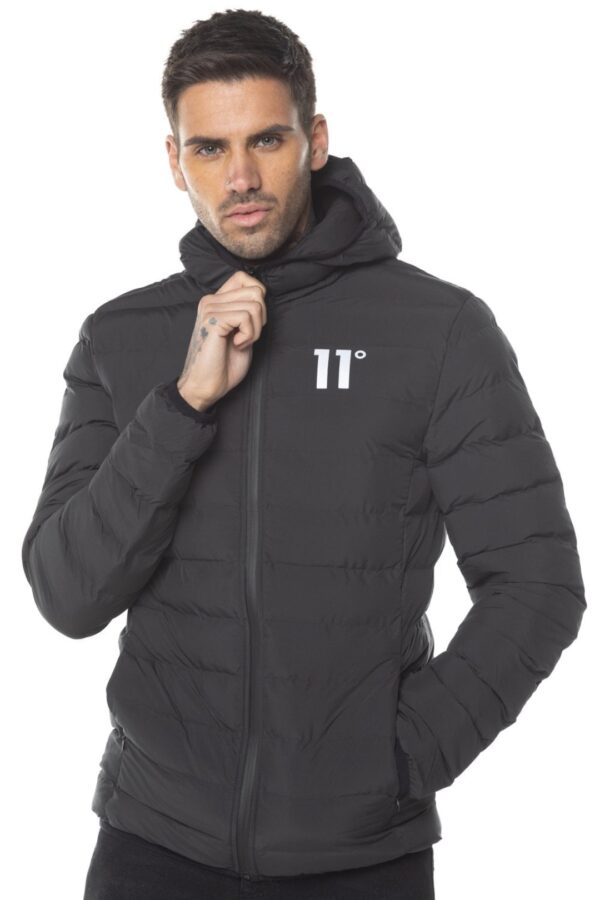 ELEVEN DEGREES Chaqueta " Puffer Space Jkt " color negro