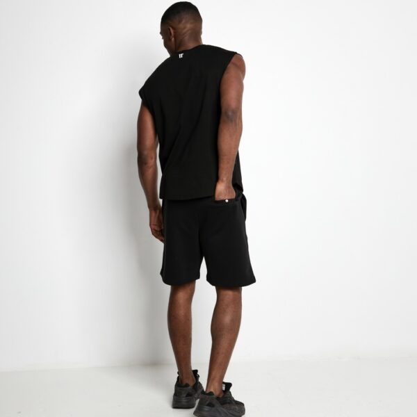 11 DEGREES Bermuda " Core Sweat " color negro