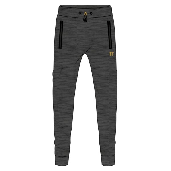 11 DEGREES Pantalon " Cut And Sew Pipped Track pants " color negro-gris