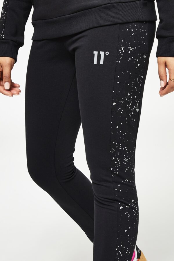 11 DEGREES Leggins " Reflective Splatter  " color negro
