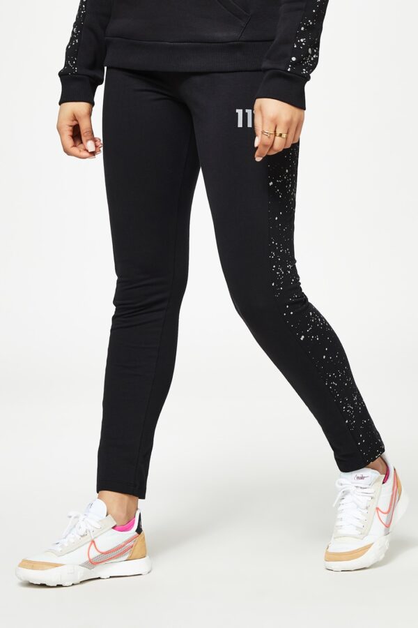 11 DEGREES Leggins " Reflective Splatter  " color negro