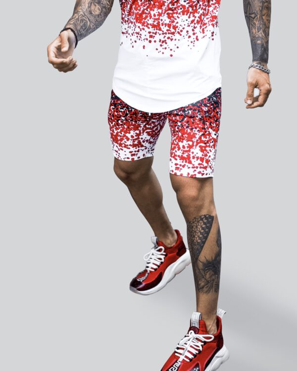 Bermudas ELIU " Picasso " color rojo