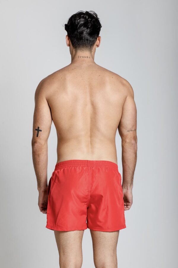 Bañador ELIU " Classic " color rojo