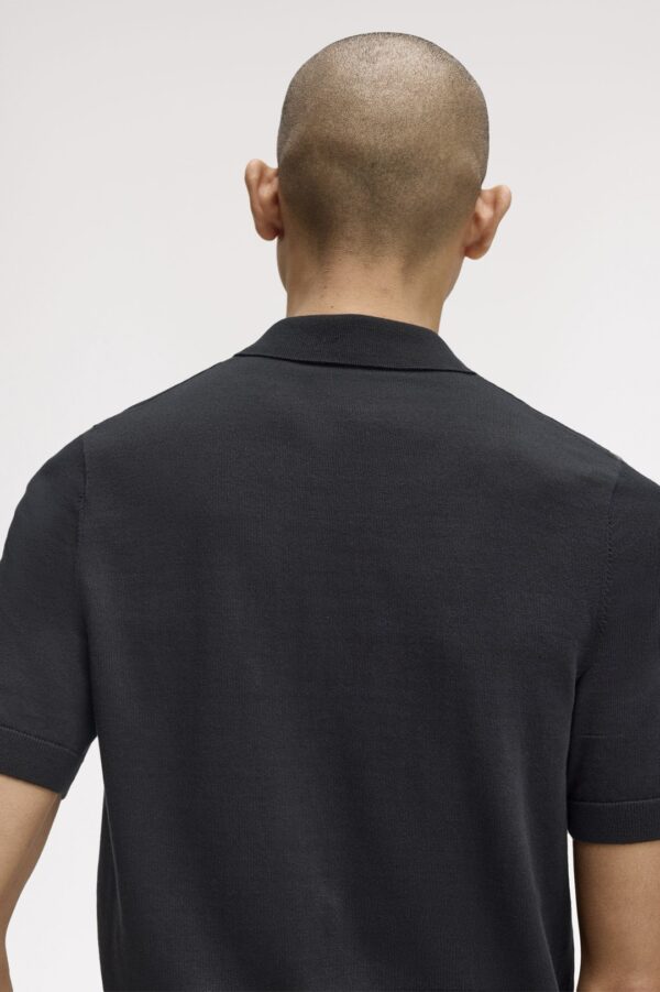 FRED PERRYPolo"ARGYLE KNITTED SHIRT"color negro