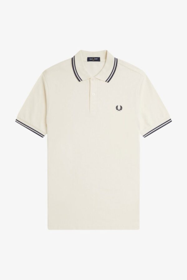 FRED PERRY Polo "TWIN TIPPED FRED PERRY"color crudo