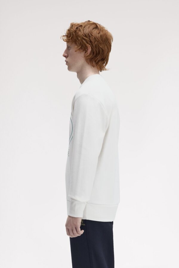 FRED PERRYSudadera"CHOSEN BY CHAMPIONS SWEATSHIRT"color crudo