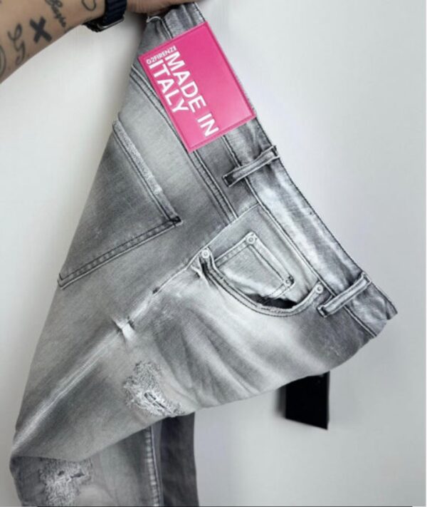 G2FIRENZE Jeans " ICED " color denim