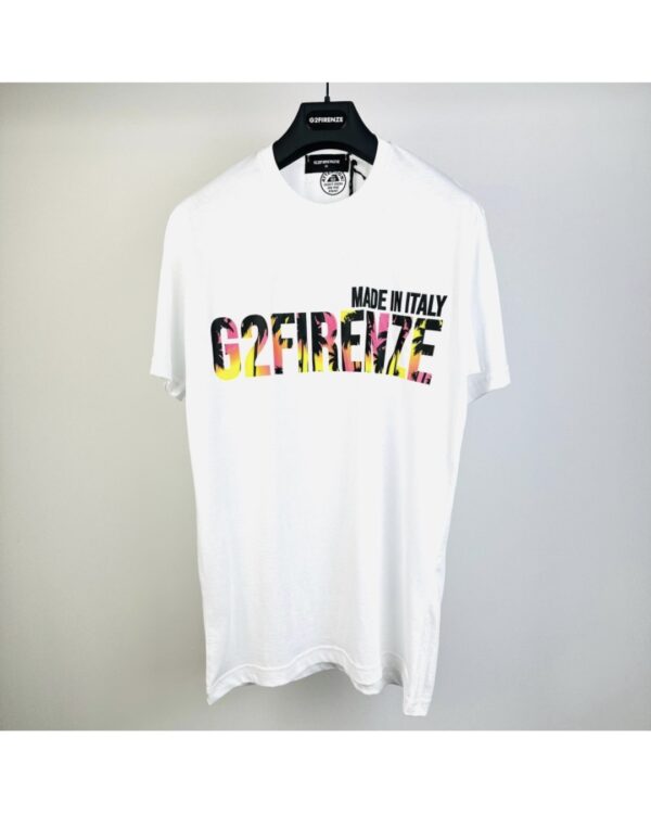 G2FIRENZE Camiseta " Hawaii " color blanco