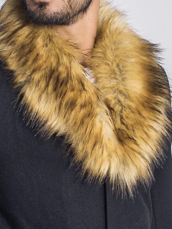 GIANNI KAVANAGH Abrigo de paño " Firence " color negro