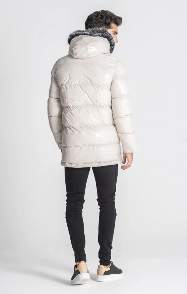 GIANNI KAVANGH Chaqueta " White iD Glossy Coat " color blanco