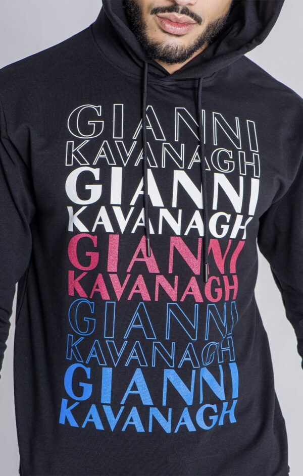 GIANNI KAVANAGH Sudadera " Ego " color negro