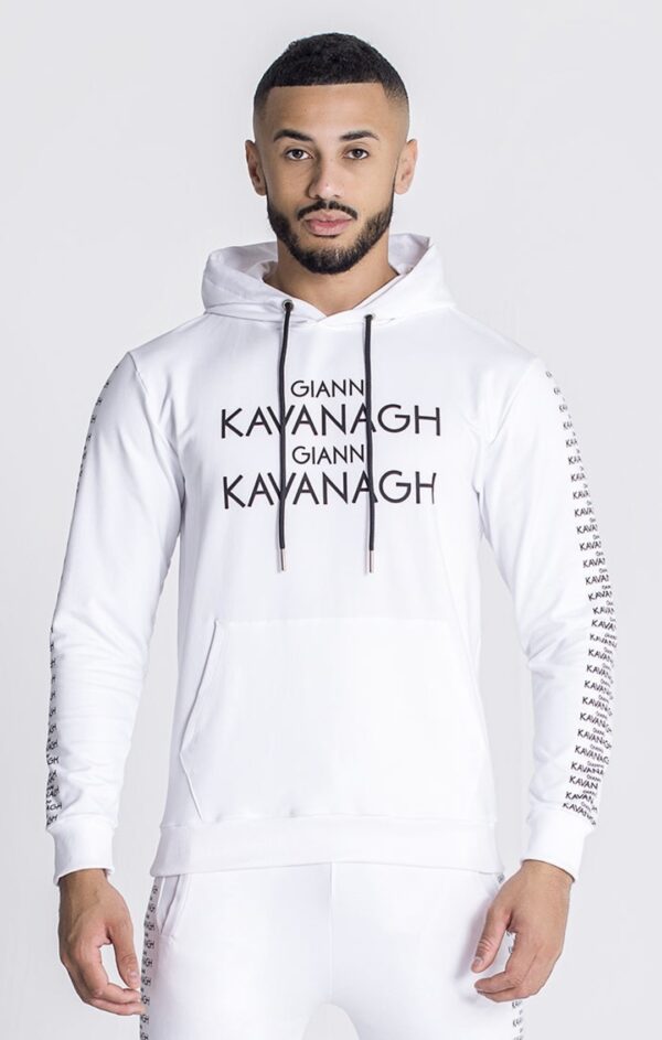 GIANNI KAVANAGH Sudadera " Script " color blanco