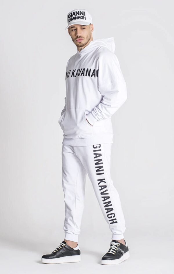 GIANNI KAVANAGH Sudadera " Zoom Oversized " color blanco