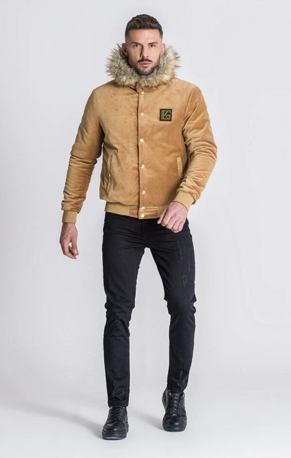 GIANNI KAVANAGH Chaqueta " Elite Velvet " color beige