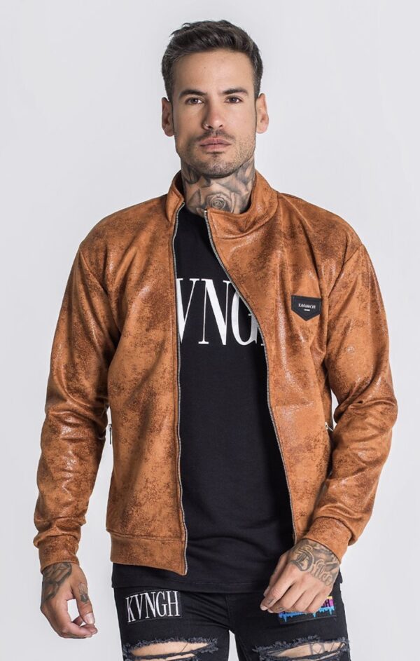 GIANNI KAVANAGH Chaqueta " Lucifer " color camel