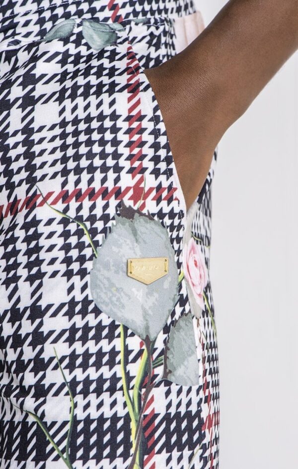 GIANNI KAVANAGH Pantalon " Botanic Affair Tartan " cuadros