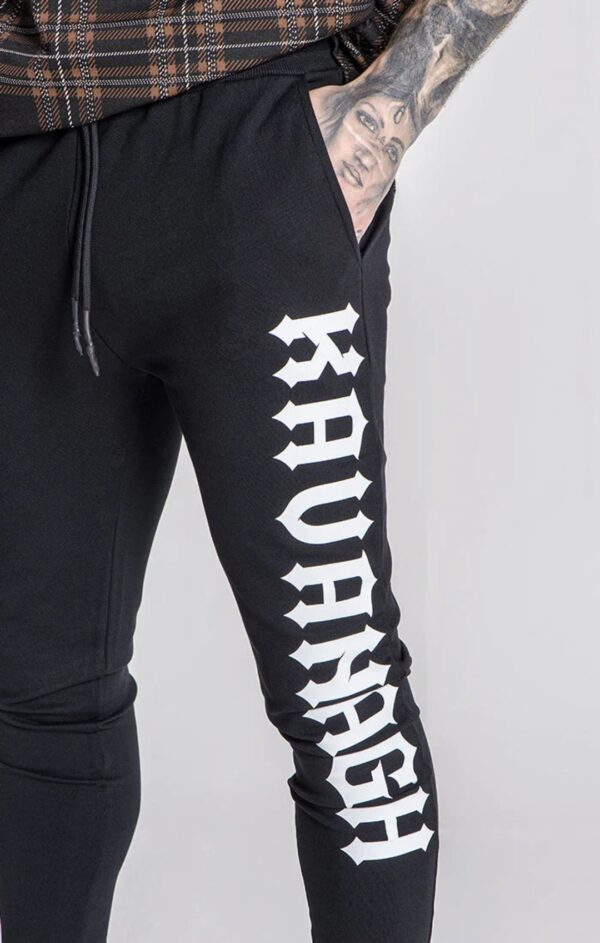 GIANNI KAVANAGH Pantalon " Checkmate Loose " color negro