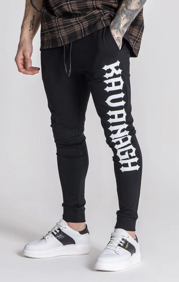 GIANNI KAVANAGH Pantalon " Checkmate Loose " color negro