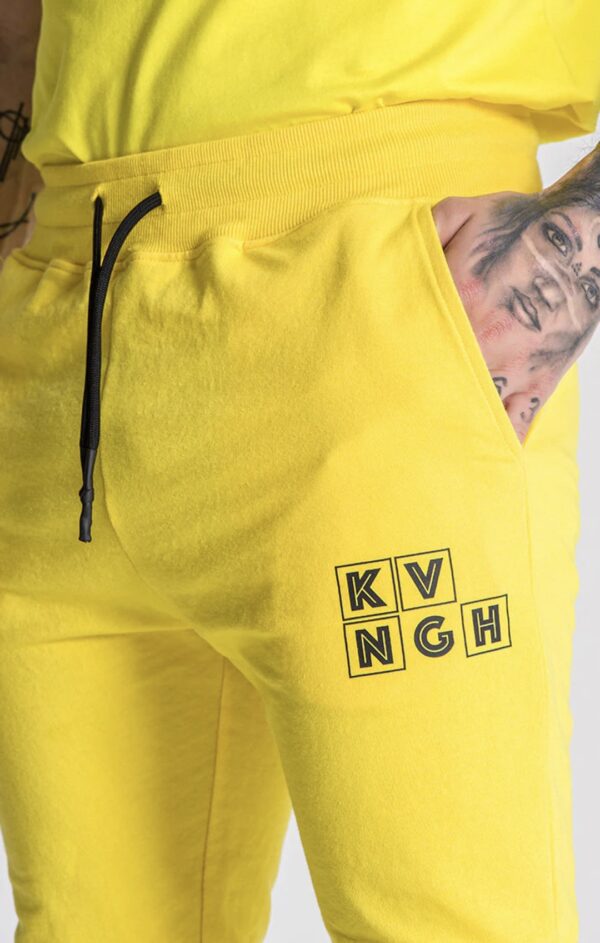 GIANNI KAVANAGH Pantalon " Playground " color amarillo