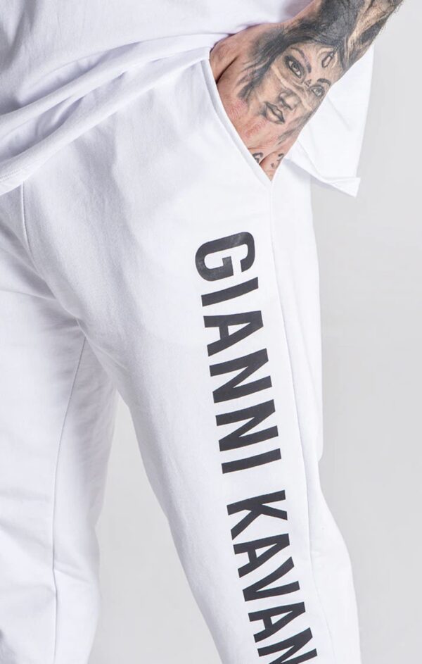 GIANNI KAVANAGH Pantalon " Zoom Loose " color blanco