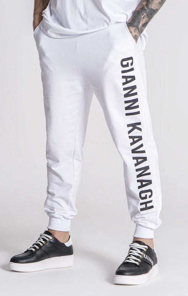 GIANNI KAVANAGH Pantalon " Zoom Loose " color blanco
