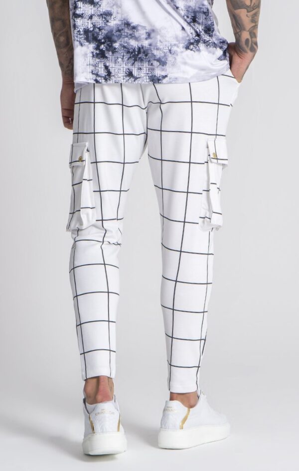 Pantalones  GIANNI KAVANAGH " Mythology Cargo " color blanco