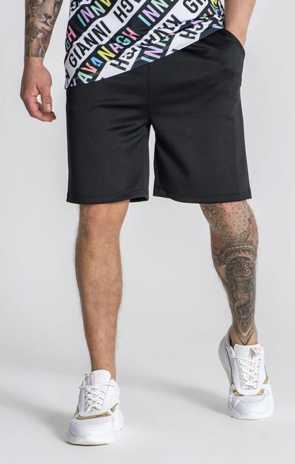 GIANNI KAVANGH Bermuda " Unstoppable " color negro