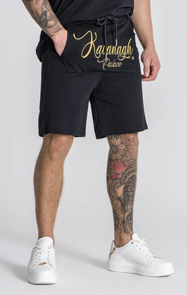 GIANNI KAVANGH Bermuda " Palace " color negro