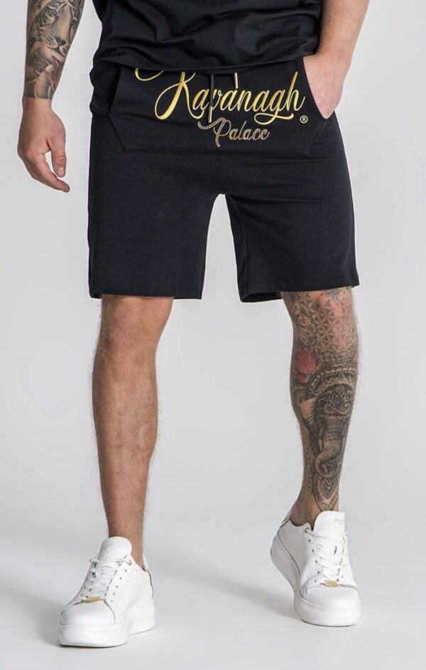 GIANNI KAVANGH Bermuda " Palace " color negro