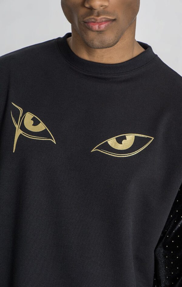 GIANNI KAVANAGH Sudadera " Moonlight " color negro