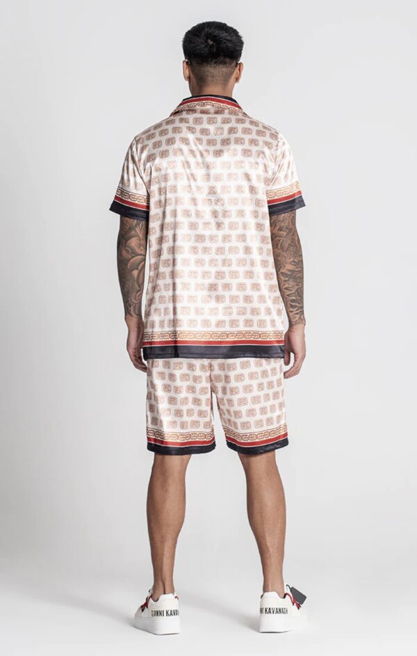 GIANNI KAVANAGH Camisa " Multicolor Cubanito Shirt " estampada