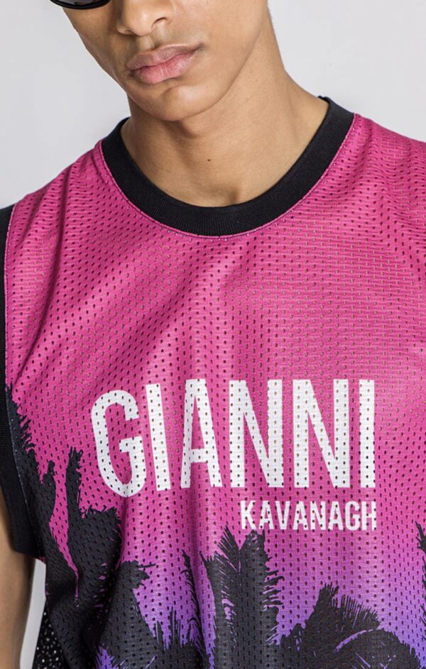 GIANNI KAVANAGH Camiseta "  Palms " multicolor